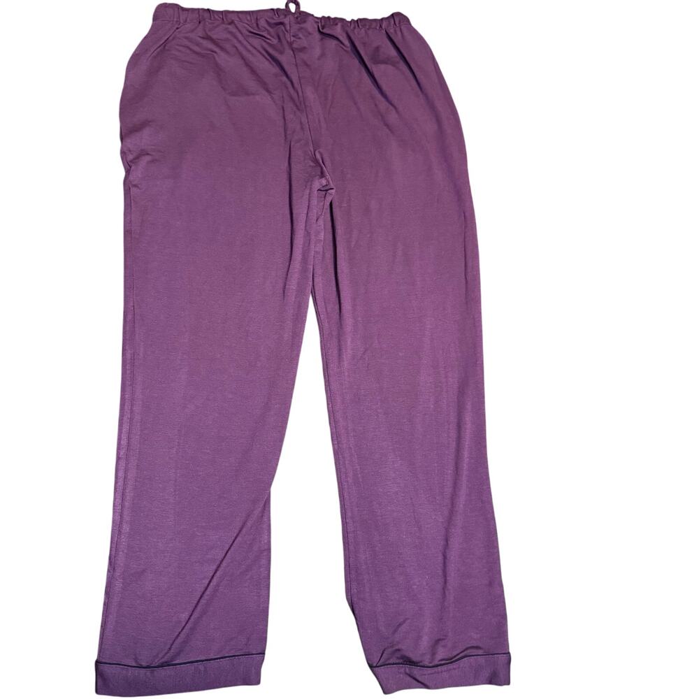 Noble Mount Soft Stretch Pajama Sleep Pants, Purple, Men's XL, NWT